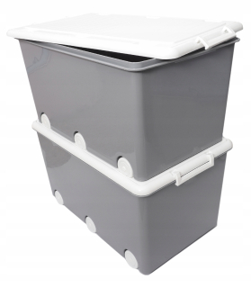 Úložný box pre deti - LAPSI Storage Caps 2x50L