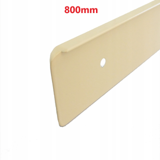 Kuchynská doska - Uhlový prúžok pre horné 38 mm, 800 mm svetlo hnedá