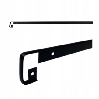 Kuchynská doska - Frack Strip pre horných 800 mm 38 mm čierny