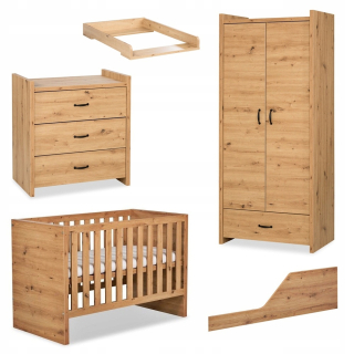 Zostava nábytku do detskej izby - Littlesky od Kluupś Furniture Set Amelia dąb