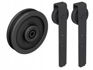 Posuvný systém na nábytok - Podkrovný systém Thor Black ROC Design bez sprievodcu