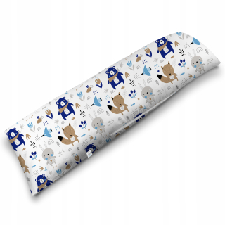 Vankúš na spanie - Dlhý vankúš 40x145 na spanie na boku žalúdka W47