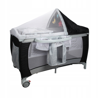 Ohrádka pre deti - Turistická detská postieľka pre deti. Moskitier Playpen