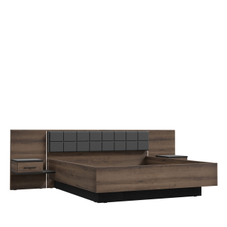 Posteľ do spálne - Posteľ 180x200 Bellevue Noble Oak