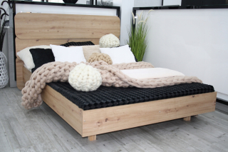 Posteľ do spálne - Posteľ 5d 160x200 Rám na spálňu Oak Artica
