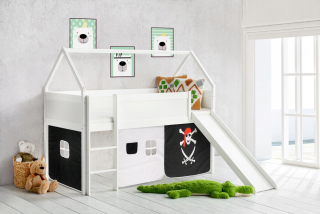 Posteľ pre detí - Podporovateľná detská postieľka, 3in1 Filip 1 + matrac Cradle