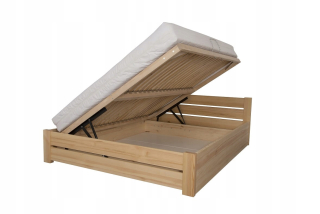 Posteľ do spálne - Borovica -pine ametyst 4/3 90x200 Pine Bed !!!