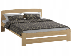 Posteľ do spálne - Drevené borovicové lôžko 160x200 Lidia Classic