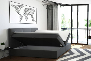 Posteľ do spálne - Top 160x200 Continental Bed +2 Bonell Matrace