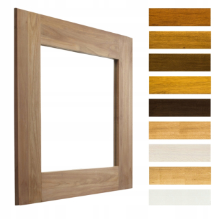 Kúpelňové zrkadlo - Kúpeľňové zrkadlo 60x60 Krásny Oak Pro Rám