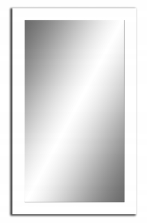 Kúpelňové zrkadlo - Zrkadlový rám 120x60 10 Farby 30 formátov +Freebies