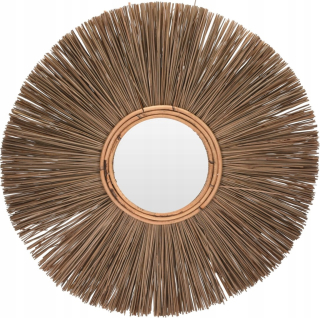 Zrkadlo do predsiene - Priemer zrkadla 66 cm boho