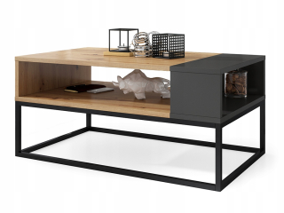 Konferenčný stolík do obývačky - Lynx Bench Conficent Loft Industrial Retro
