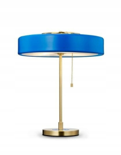 Toaletný stolík - Arte Blue Desk Lamp - hliník, sklo