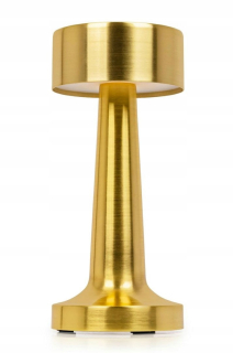 Toaletný stolík - Lee Złota Desk Lamp - Built -in Battery, LED
