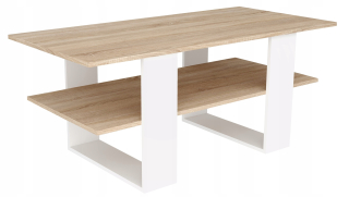 Konferenčný stolík do obývačky - Pouf Kostka Square 40x40 Otvorené prešívané velor