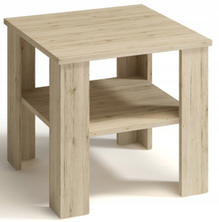 Konferenčný stolík do obývačky - Pouf Pouf Fica Gray/Golden