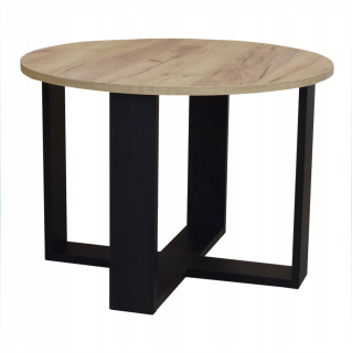 Konferenčný stolík do obývačky - Okolita lavičky FI 70 cm LOFT 883