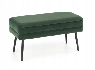Lavica, taburetka do predsiene - Lavička s úložiskom Velvet Green Green Loft Velor