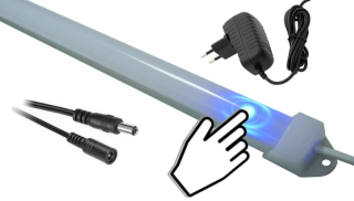Osvetlenie nábytku - LED podsadný kuchynský pás 50 cm senzor