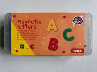 Magnetka pre deti - Magnetické písmená abeceda 100 kusov magnety