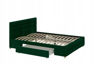 Posteľ do spálne - Bergamo Bed + Zásuvky na výber 120x200