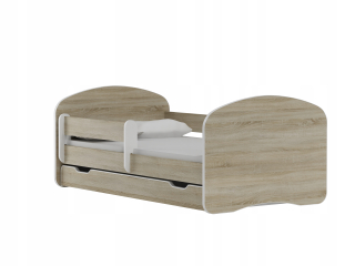 Posteľ pre detí - Sonoma Bed 160 cm/80 cm s matracmi