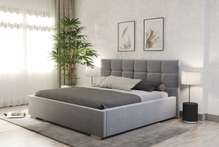 Posteľ do spálne - Čalúnená posteľ Slim 100 Farby kontajnera
