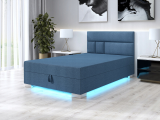 Posteľ do študenskej izby - Astrid 120x200 mládežnícky gaučový posteľ +kontajner