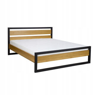 Posteľ do spálne - Loft Oak Bed 140x200 Classic