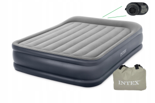 Posteľ do spálne - Nafukovacia posteľ s pumpou - Matrac Intex Deluxe 64136