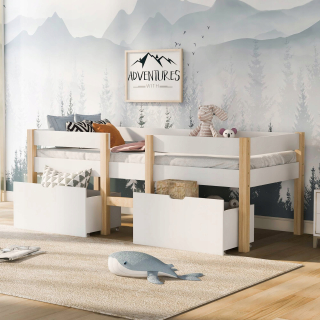 Posteľ pre detí - Hrudník zásuviek so zásuvkami 160 cm VK08 18 mm O-SOFA Plate