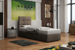 Posteľ pre detí - Zenit Single Bed s matracmi 80x200