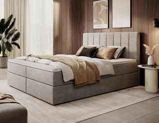 Posteľ do spálne - Alsta 160x200 Continental Bed s nádobami