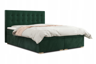 Posteľ do spálne - Carlo 200cm Continental Bed 200 cm x 200 cm + topper