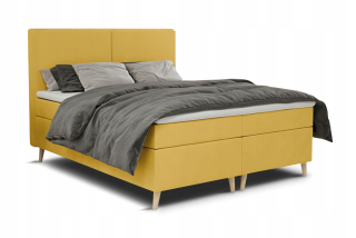 Posteľ do spálne - Continental Bed Rhodes 160 cm x 200 cm + topper