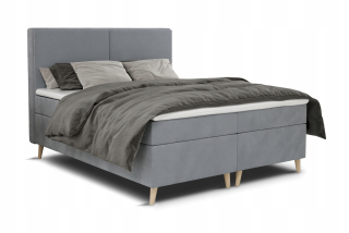Posteľ do spálne - Continental Bed Rhodes 200 cm x 200 cm + topper