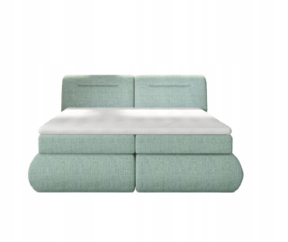 Posteľ do spálne - Continental Bed BoxPring Gaja 180x200 Gray