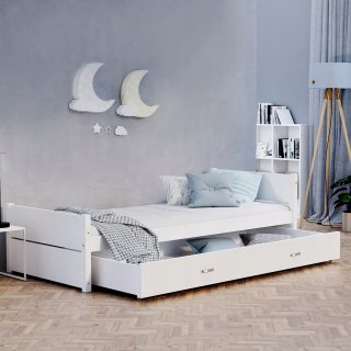 Posteľ do spálne - Barma Black Barma Bed 90x200 Signal