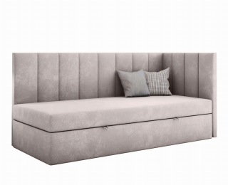 Posteľ do spálne - Posuvné šatníkové dubové umelecky 130 cm so zrkadlom