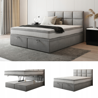 Posteľ do spálne - Čalúnené posteľ 180x200 Continental Tropea