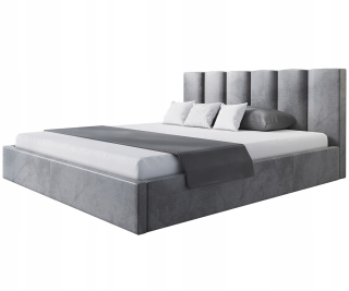 Posteľ do spálne - Čalúnená posteľ Tokio Slim 160x200 Nádrž