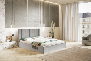 Posteľ do spálne - Čalúnené posteľ Double Sevilla Slim 160x200