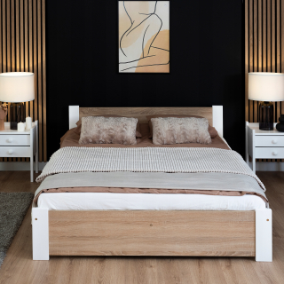 Posteľ do spálne - Couch Single Bed s matracom SAM LED90/200