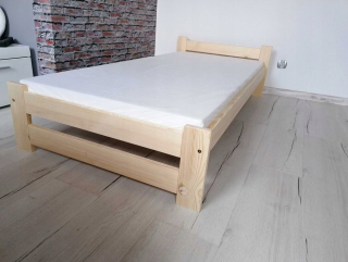 Posteľ do spálne - Posteľ s matracmi 90x200