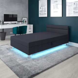 Posteľ do spálne - Matilda 100x200 LED gauč s matracom