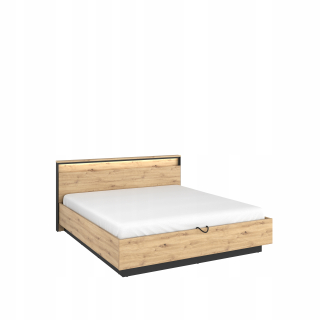 Posteľ do spálne - Lôžko s rámom QS-02 160 cm podstielka