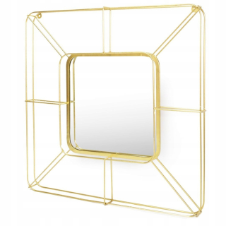 Zrkadlo do predsiene - Baila Mirror Golden Homede - Mirror/Hom/Baila