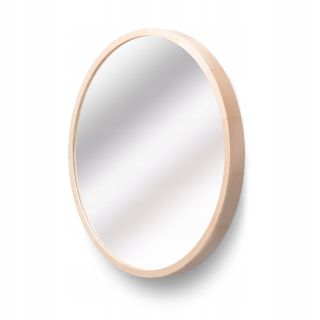 Zrkadlo do predsiene - Round Funel Mirror Fi575 Drevená borovica