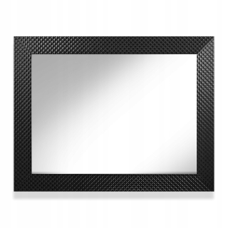 Kúpelňové zrkadlo - Okrúhle kúpeľňové zrkadlo 70 cm čierne pre kúpeľňu